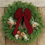Gold Christmas Wreath